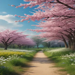 spring backgrounds aesthetic