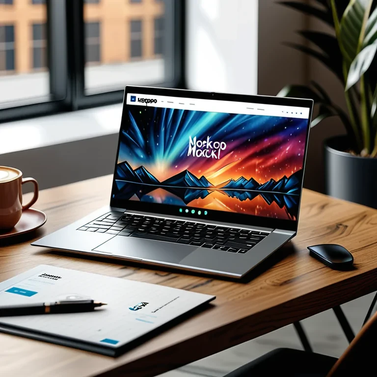 laptop mockup