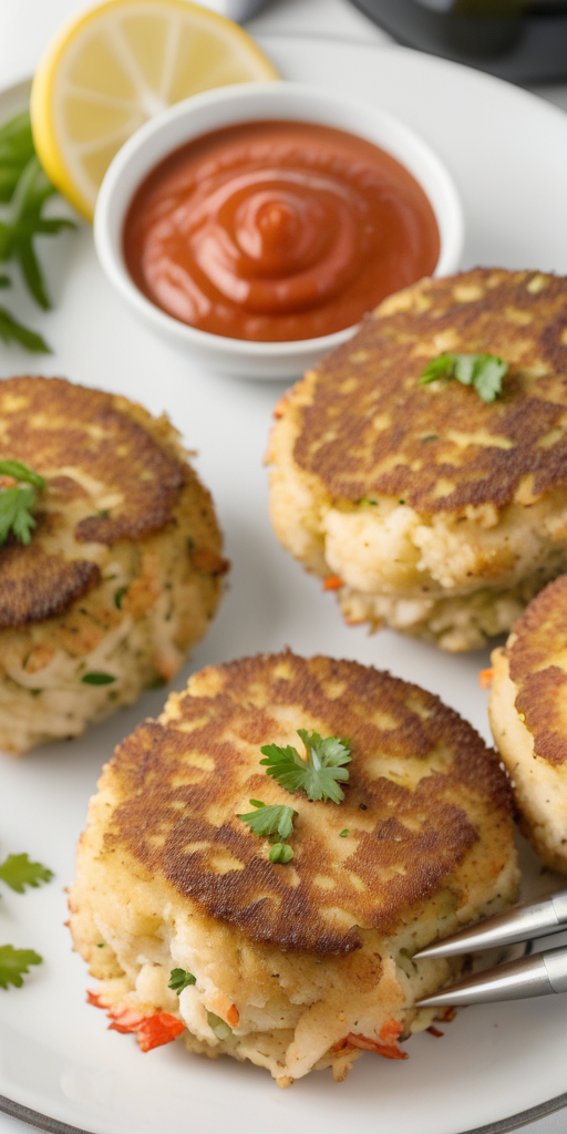 frozen crab cakes air fryer