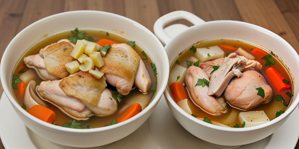 how long to boil chicken thighs for soup