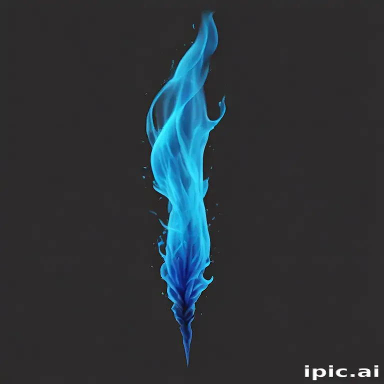 blue flame png