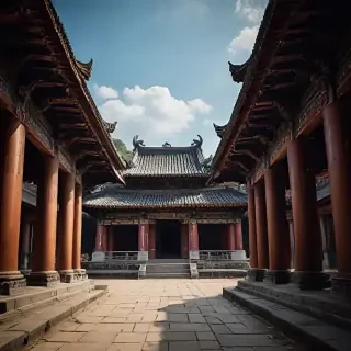 temple background