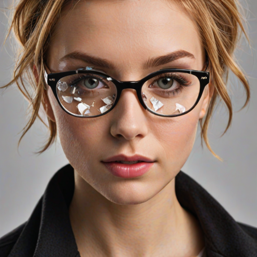broken glasses png
