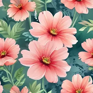 flower watercolor background