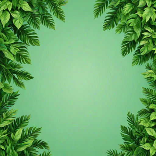 aesthetic green background