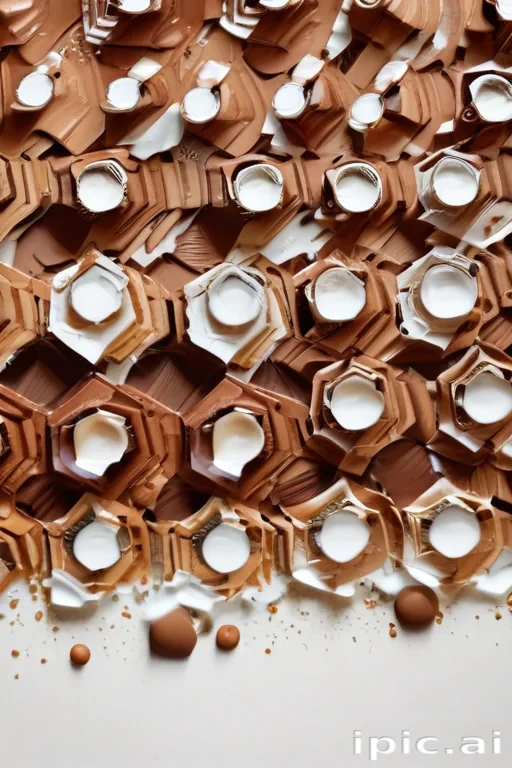 brown and white background