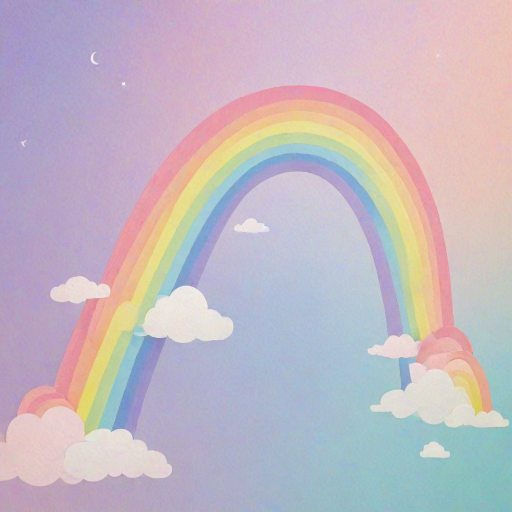 rainbow wallpapers pastel