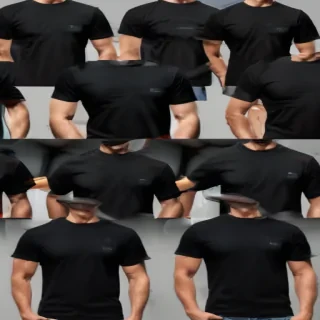 high resolution black t shirt template