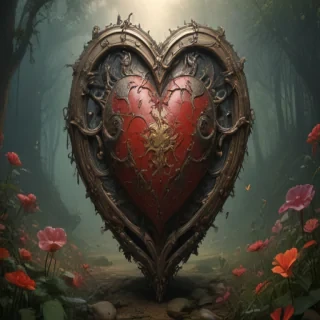 wallpaper on heart