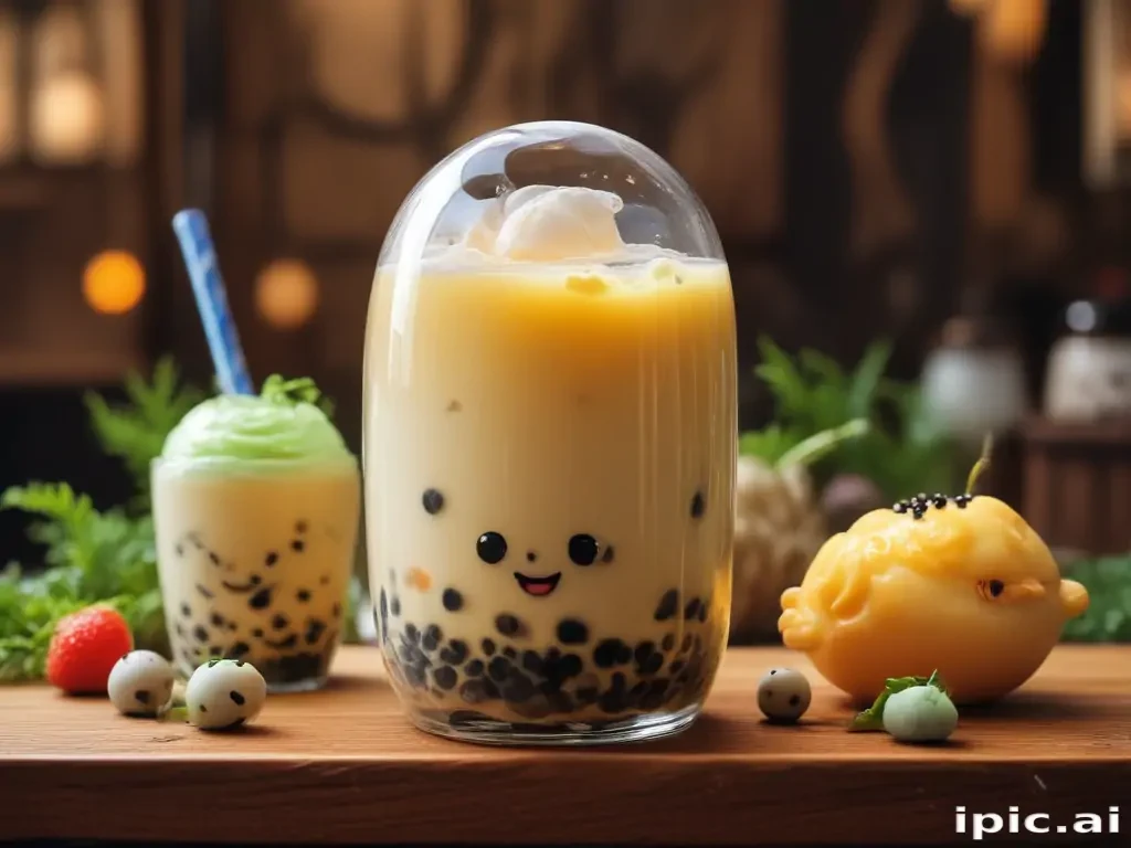 bubble tea cute