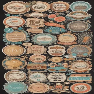 scrapbook stickers png