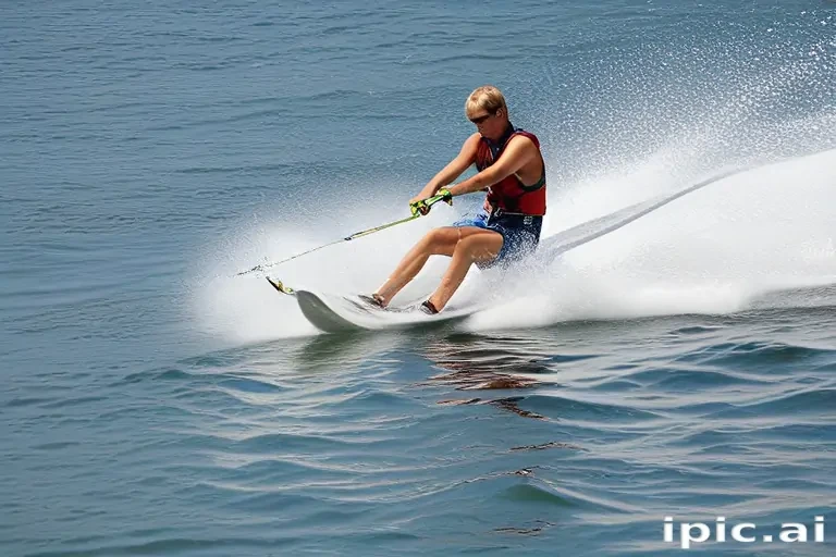 water skiing