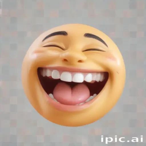 laugh emoji transparent background