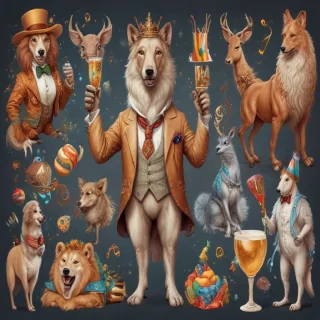 party animal clipart