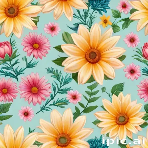 clipart transparent background flowers
