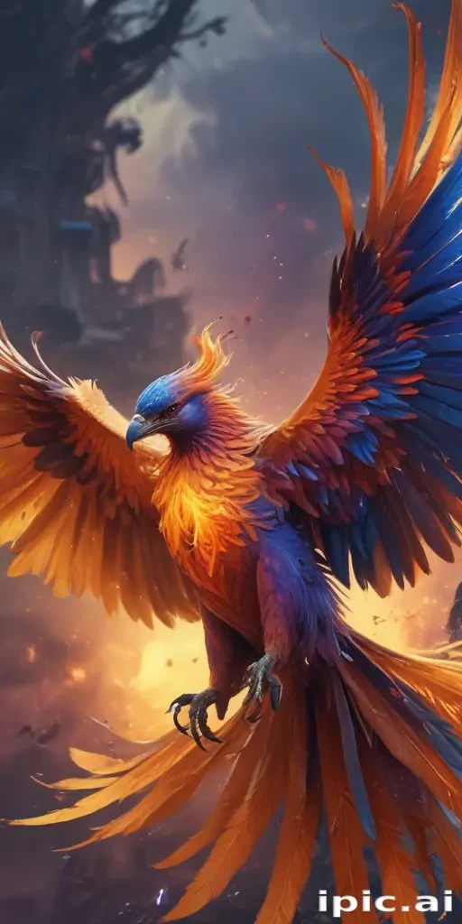 phoenix bird wallpaper