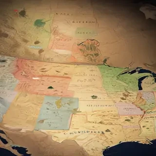 united states map