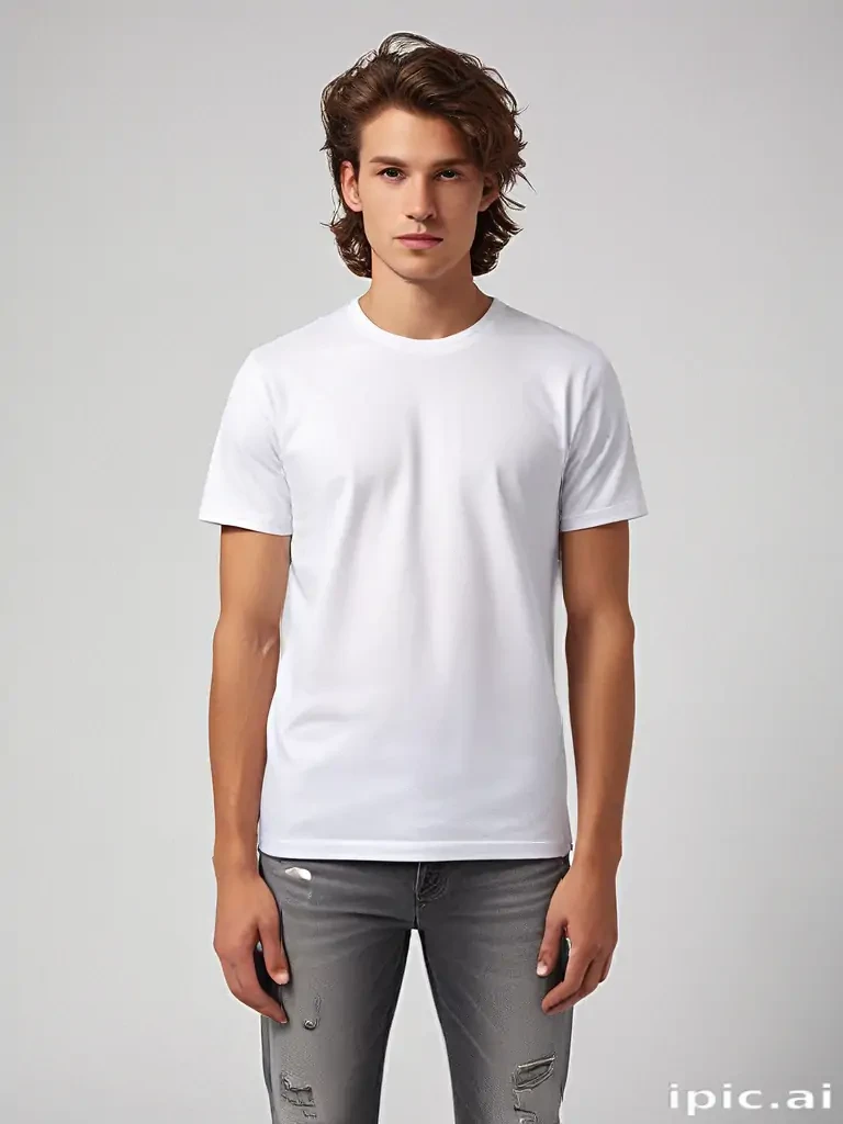 white tee png