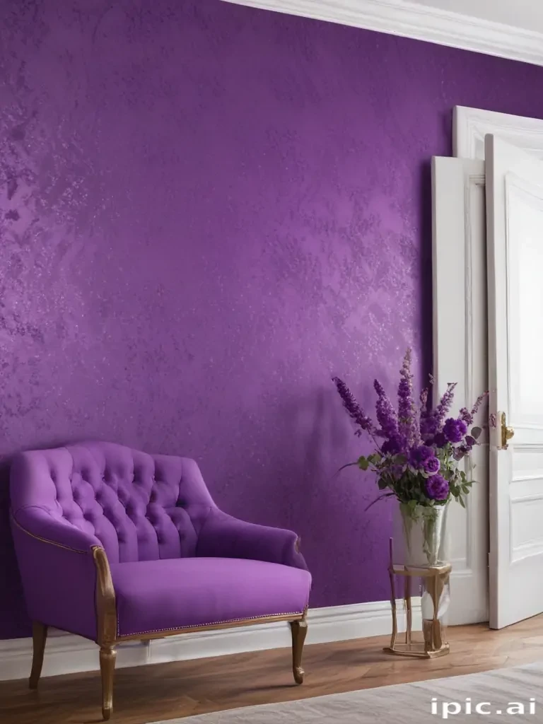 purple wallpaper glitter