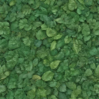 green leaf design