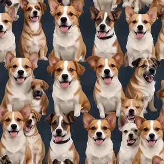 funny backgrounds of dogs