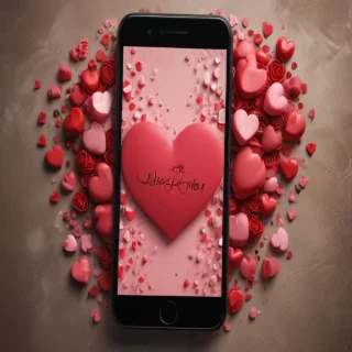 valentine phone wallpaper