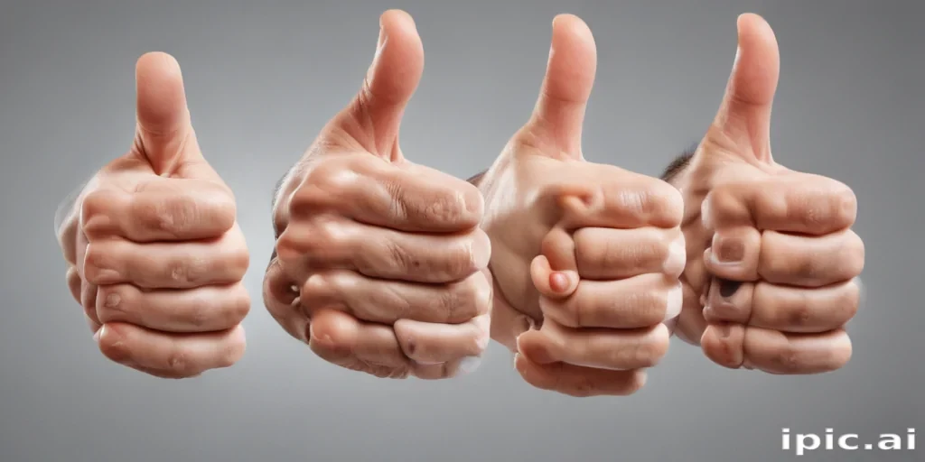 transparent thumbs up