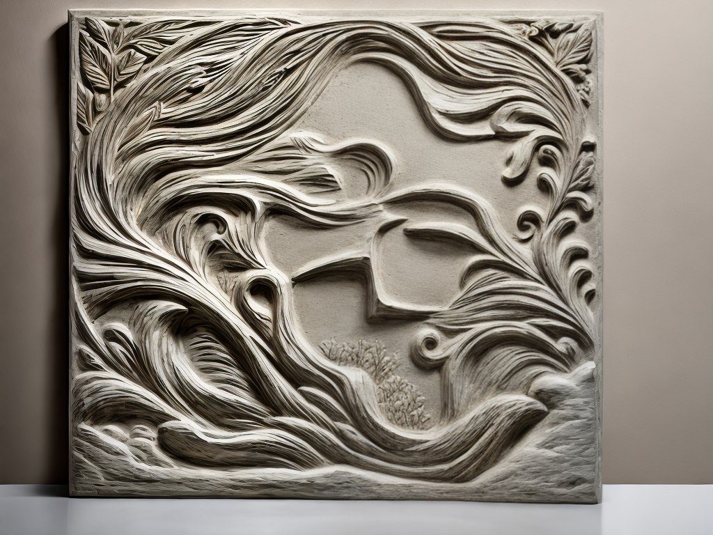 bas-relief modern-day interior design