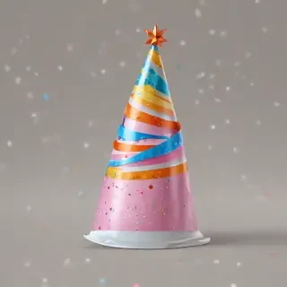 transparent background birthday hat