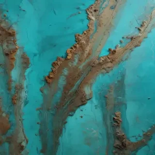 turquoise background