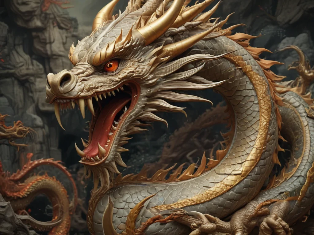 chinese dragon background