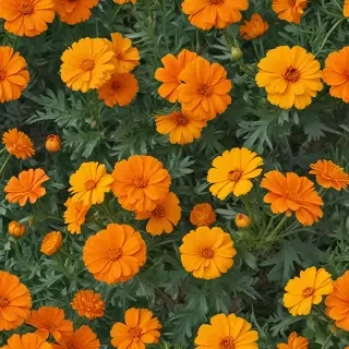 marigolds transparent