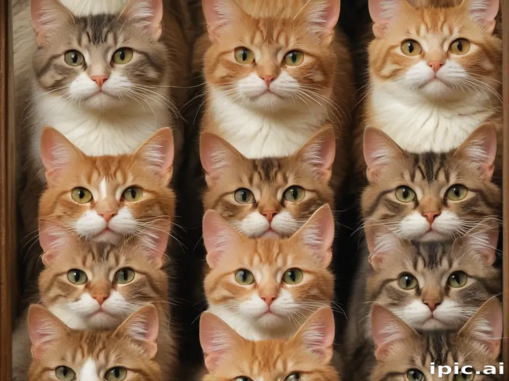vintage cat images