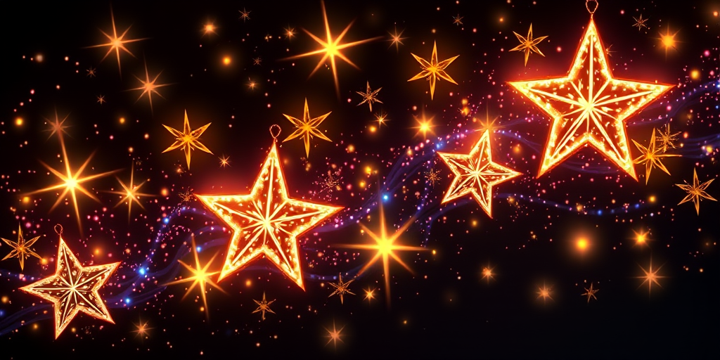 sparkling stars png