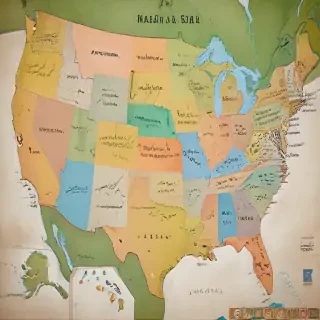 map of the usa
