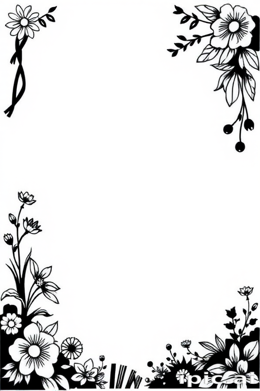 border clip art black and white