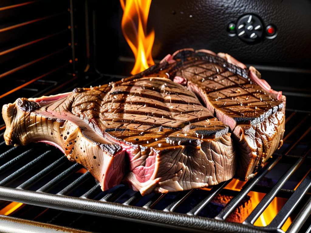 cooking t bone steak in the oven