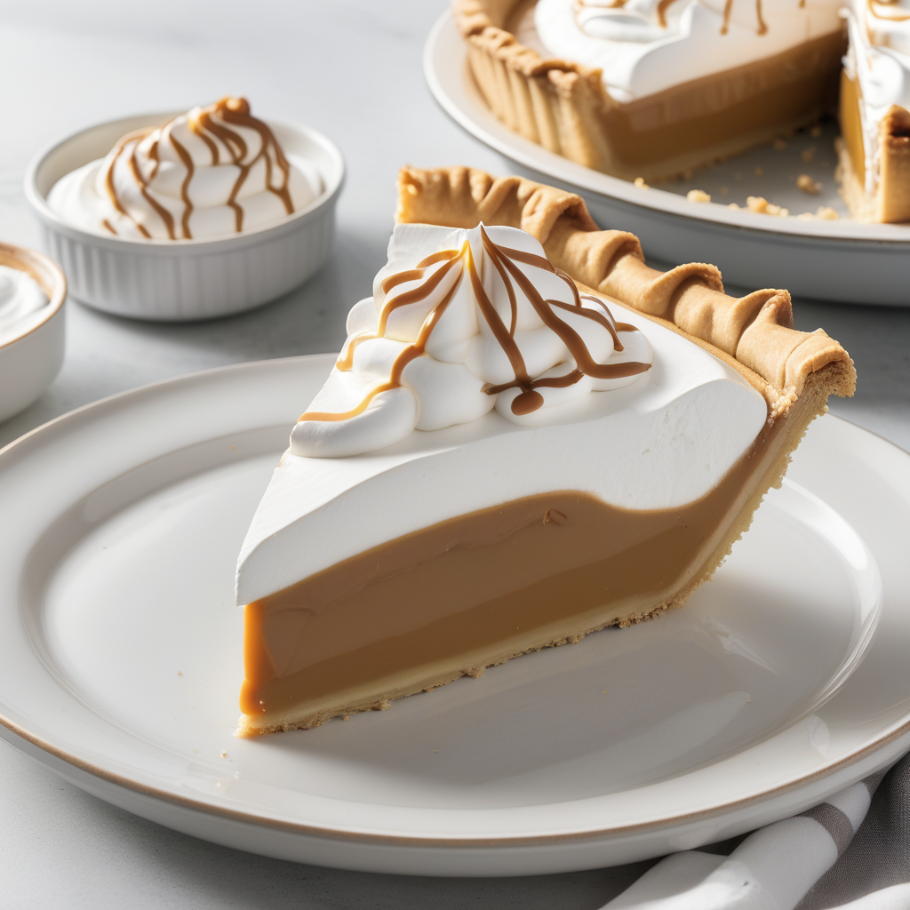 caramel cream pie recipe with marshmallow fluff