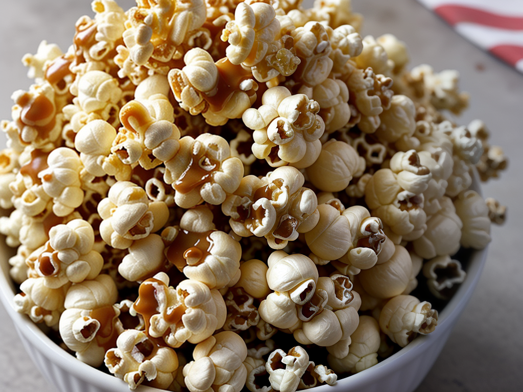 recipe for caramel popcorn without corn syrup