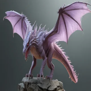 transparent dragon