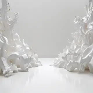 white bg