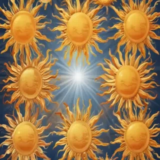 sun clipart transparent