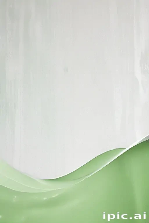 white and green background
