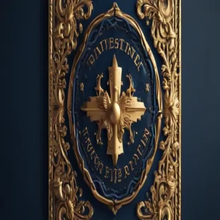 navy background
