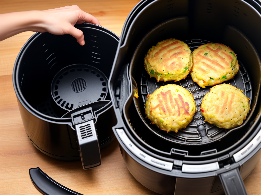 how to cook hash brown patties in the air fryer