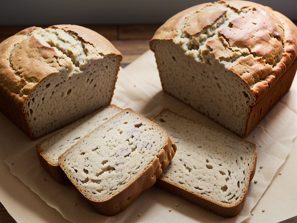 whole grain gluten free bread