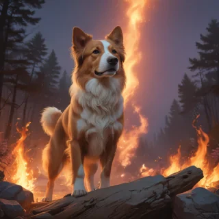 dog illustration