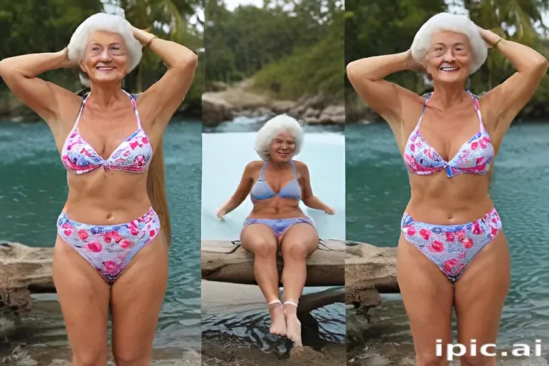 grandma bikini