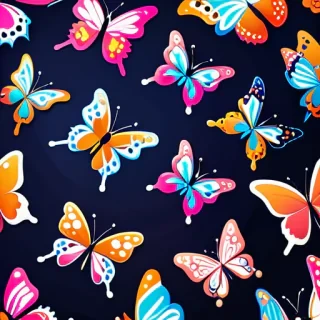 cute backgrounds butterfly