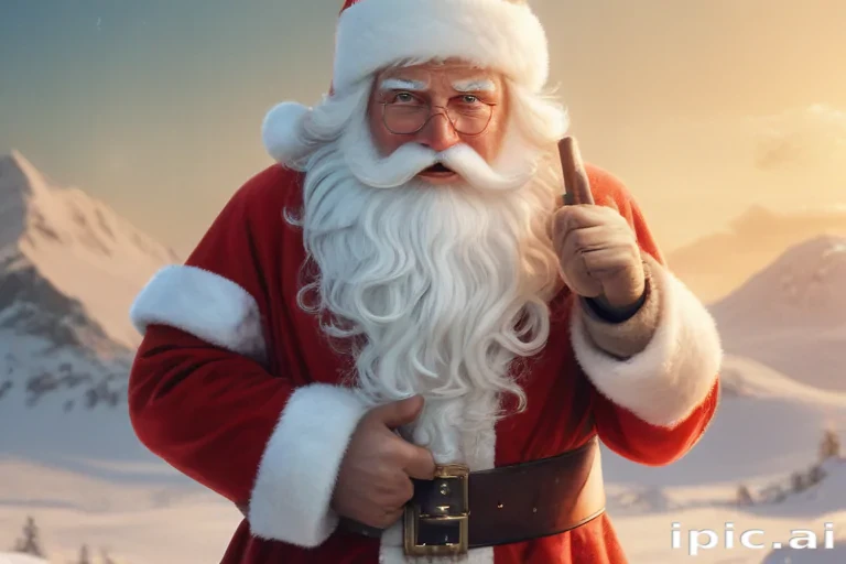 santa claus iphone wallpaper